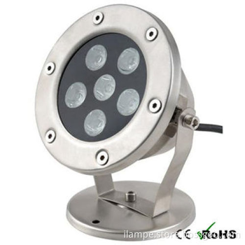 Top Grade RGB LED Underwater Light, 5-6W, used in hotel and airports